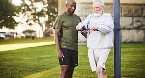 Over 50’s fitness training